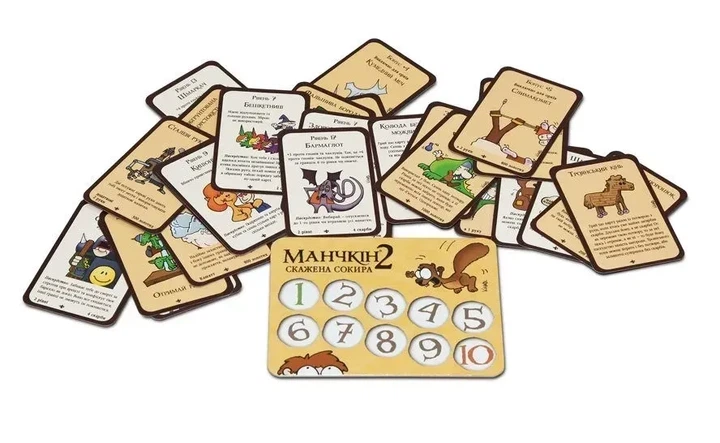 Настольная игра Манчкін 2: Скажена сокира (дополнение) - изображение 4
