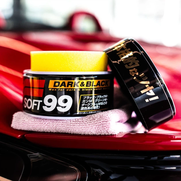Твердий віск SOFT99 Dark & Black Wax SF-10018 - зображення 4