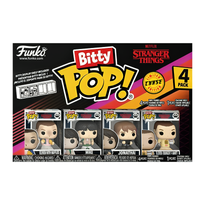 Пак Фигурок FUNKO POP! Bitty Pop! Stranger Things Одиннадцать Eleven Burger T-Shirt Chase 23mm 83663 - Фото 1 Пак Фигурок FUNKO POP! Bitty Pop! Stranger Things Одиннадцать Eleven Burger T-Shirt Chase 23mm 83663 - изображение 1