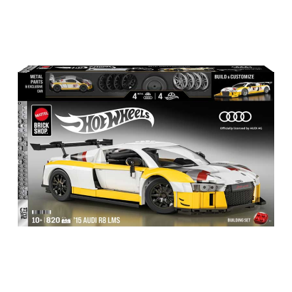 Конструктор Hot Wheels Mattel Brick Shop Hot Wheels '15 Audi R8