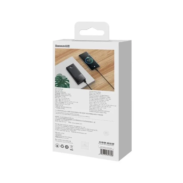 Зовнішній акумулятор (павербанк) Baseus Star-Lord 20000mAh PD 22.5W Black (PPXJ080001) - зображення 5