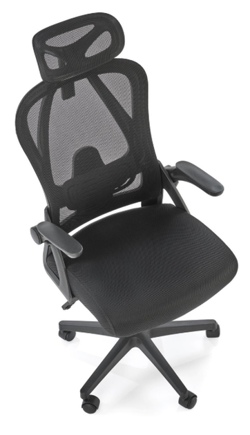 Fotel biurowy Halmar Regulowany Zagłówek Czarny V-CH-NEGRO-FOT (5905248131590) - obraz 6