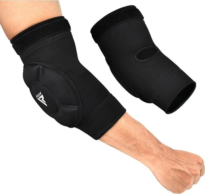 Налокотник RDX HOSIERY ELBOW FOAM черный, белый XL (HYP-EBW) - изображение 2