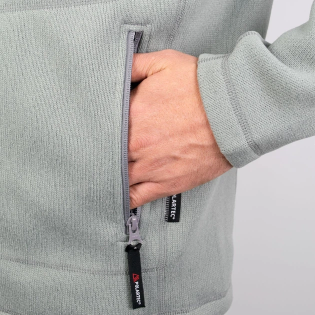 Флисовая кофта Fahrenheit Thermal Pro Knit Regular Grey XL (1044-FATP10002 XL/R) - изображение 4