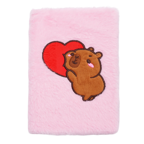 Блокнот плюшевий ZB.700019 80арк A5 CAPYBARA5 клітинка, асорті, KIDS Line - Фото 1 Блокнот плюшевий ZB.700019 80арк A5 CAPYBARA5 клітинка, асорті, KIDS Line - изображение 1