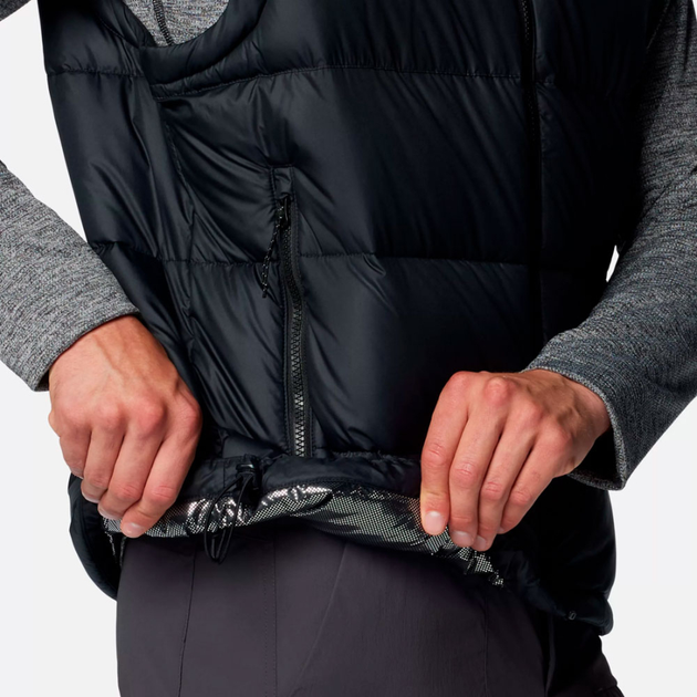 Безрукавка Columbia PIKE LAKE II VEST M Чорний 2050951012 - зображення 5