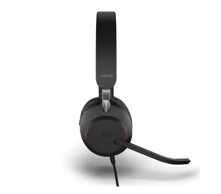 Наушники с микрофоном Jabra Evolve2 40 SE MS Stereo Black - изображение 2