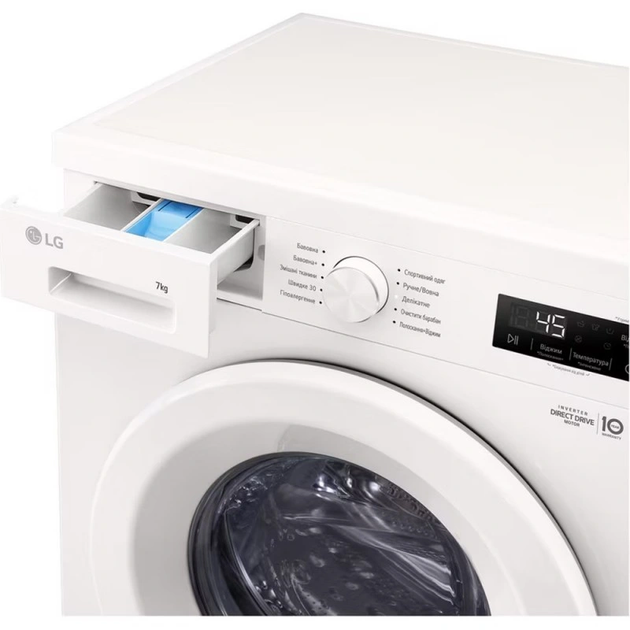 Пральна машина LG F2Y1HS3W - Фото 7 Пральна машина LG F2Y1HS3W - изображение 7