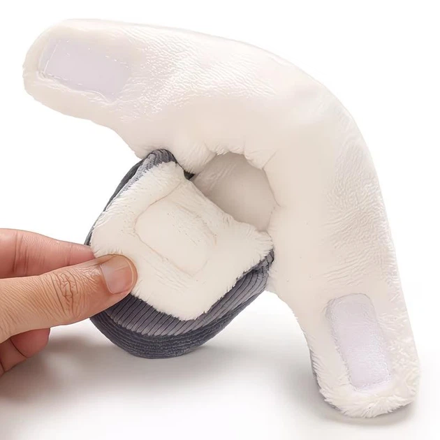 Детские теплые пинетки "Softie" для малышей (длина стельки 12 см) (6-12 месяцев) серый (KS1042) - Фото 4 Детские теплые пинетки "Softie" для малышей (длина стельки 12 см) (6-12 месяцев) серый (KS1042) - изображение 4