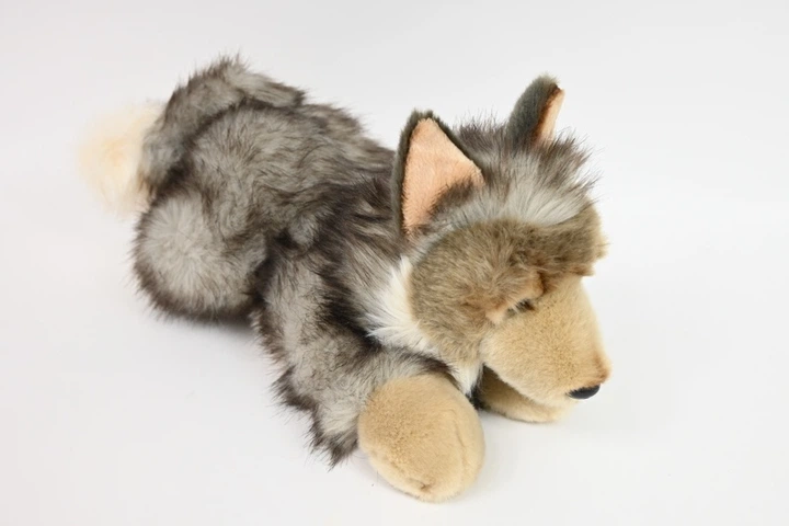 М’яка іграшка Dubi Вовк лежачий 30 см 33802 (5905965333802) - зображення 2