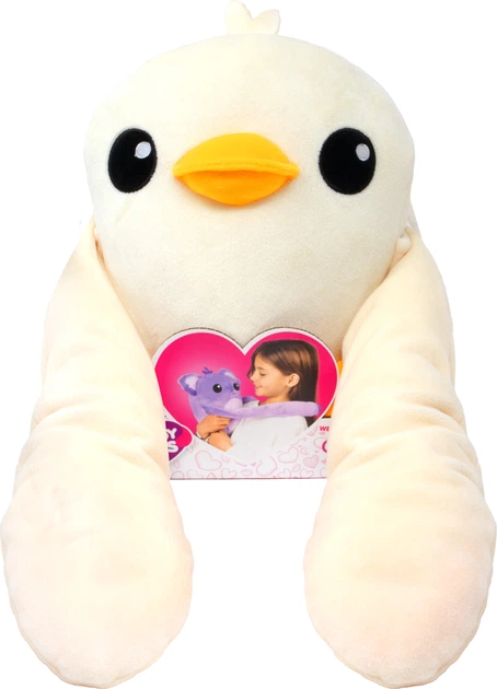 Maskotka TigerHead Huggy Paws Przytulne łapki kremowe Kaczka 15050 (5908287015050) - obraz 3