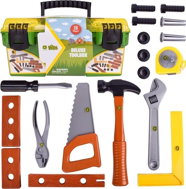 Zestaw zabawek Tomy John Deere Kids skrzynka z narzedziami X320974 /4 (810009209744) - obraz 2