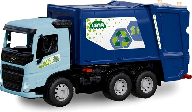 Śmieciarka Lena Volvo z pojemnikami 5-04624 (4006942910304) - obraz 2