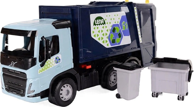 Śmieciarka Lena Volvo z pojemnikami 5-04624 (4006942910304) - obraz 3