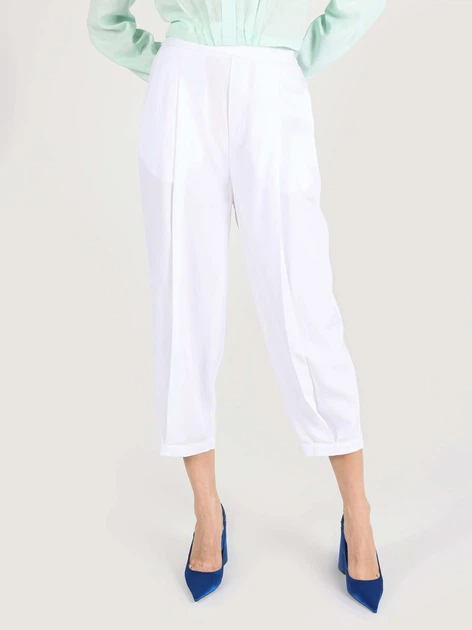 Брюки женские Colin's CL1063926WHT L White (8683197742698) - Фото 1 Брюки женские Colin's CL1063926WHT L White (8683197742698) - изображение 1