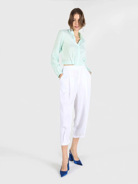 Брюки женские Colin's CL1063926WHT L White (8683197742698) - Фото 4 Брюки женские Colin's CL1063926WHT L White (8683197742698) - изображение 4
