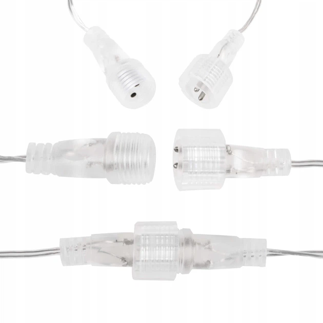 Гірлянда бахрома вулична (зовнішня) Springos 2 м 180 LED CL4004 Warm White - изображение 8