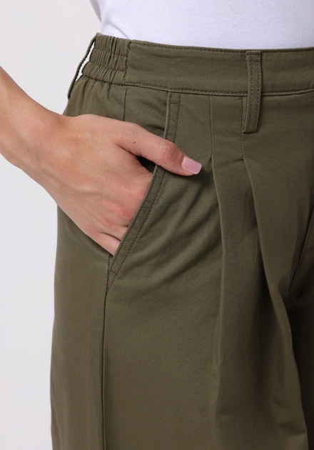 Брюки женские Colin's CL1077045KHA M Khaki (8684112951836) - Фото 5 Брюки женские Colin's CL1077045KHA M Khaki (8684112951836) - изображение 5