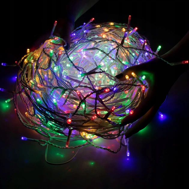Гирлянда бахрома уличная (наружная) Springos 8 м 200 LED CL0203 Mix - изображение 8
