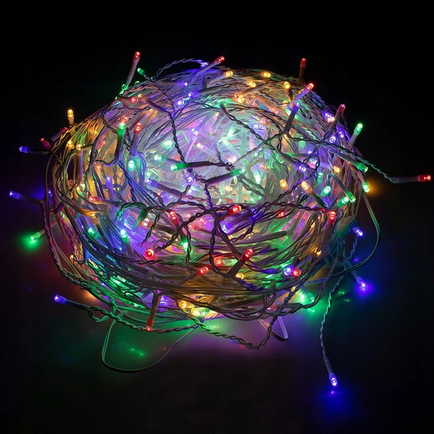 Гирлянда бахрома уличная (наружная) Springos 8 м 200 LED CL0203 Mix - изображение 2