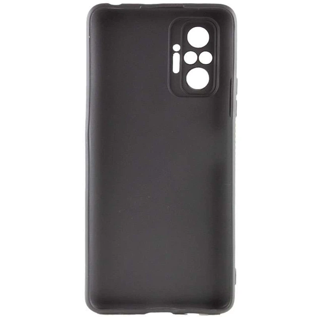 Чорний силіконовий чохол Epik із захистом камери на Xiaomi Redmi Note 10 Pro (Чорний) (52323) - зображення 2