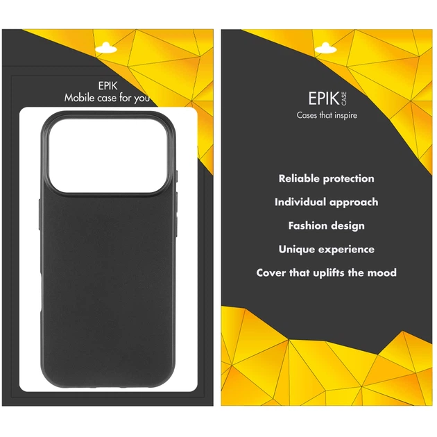 Чёрный силиконовый чехол Epik для Apple iPhone 17 Pro Max (6.9") (Черный) (232509) - Фото 7 Чёрный силиконовый чехол Epik для Apple iPhone 17 Pro Max (6.9") (Черный) (232509) - изображение 7