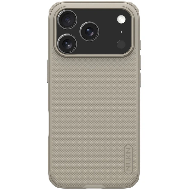 Пластиковая накладка Nillkin Pro для Apple iPhone 17 Pro Max (6.9") (Золотой / Gold) (236714) - изображение 4