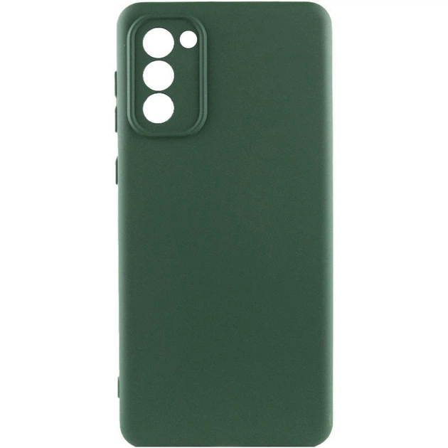 Чохол Silicone Case Lakshmi Premium із закритою камерою для Samsung Galaxy S20 FE (Зелений / Cyprus Green) Epik (177898) - Фото 1 Чохол Silicone Case Lakshmi Premium із закритою камерою для Samsung Galaxy S20 FE (Зелений / Cyprus Green) Epik (177898) - зображення 1