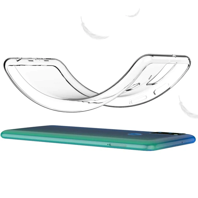 Ультратонкий силиконовый чехол 1 мм для Samsung Galaxy M31 (Бесцветный (прозрачный)) Epik (3124) - Фото 3 Ультратонкий силиконовый чехол 1 мм для Samsung Galaxy M31 (Бесцветный (прозрачный)) Epik (3124) - изображение 3