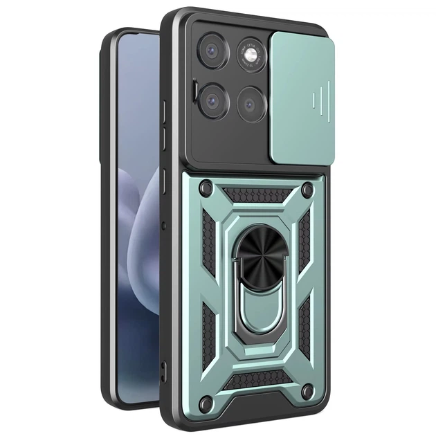 Протиударний чохол Serge Ring з захистом камери на Motorola Moto G86 (Зелений) Epik (243268) - Фото 1 Протиударний чохол Serge Ring з захистом камери на Motorola Moto G86 (Зелений) Epik (243268) - зображення 1