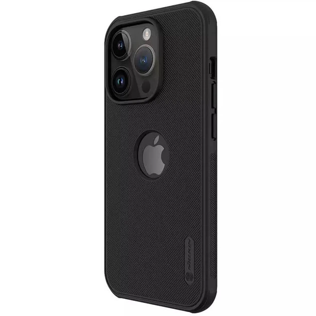 Чехол Nillkin Matte Pro с лого для Apple iPhone 14 Pro Max (6.7") (Черный) (174687) - Фото 2 Чехол Nillkin Matte Pro с лого для Apple iPhone 14 Pro Max (6.7") (Черный) (174687) - изображение 2