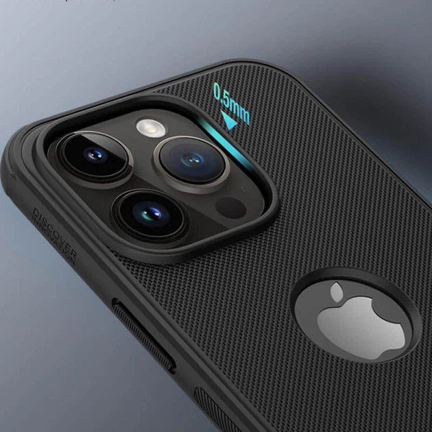 Чехол Nillkin Matte Pro с лого для Apple iPhone 14 Pro Max (6.7") (Черный) (174687) - Фото 6 Чехол Nillkin Matte Pro с лого для Apple iPhone 14 Pro Max (6.7") (Черный) (174687) - изображение 6