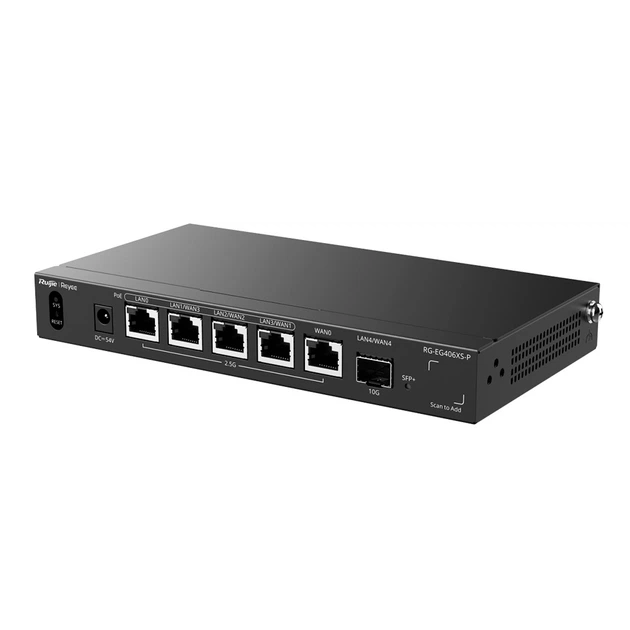 PoE маршрутизатор Ruijie Reyee RG-EG406XS-P - изображение 2