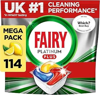 Капсули для посудомийних машин 4 в 1 Fairy Platinum Plus All in One Box 6 уп*19 шт= 114шт - изображение 2