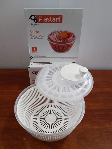 Сушка для зелени Irak Plastik SG-230 БЕЛАЯ - Фото 1 Сушка для зелени Irak Plastik SG-230 БЕЛАЯ - изображение 1