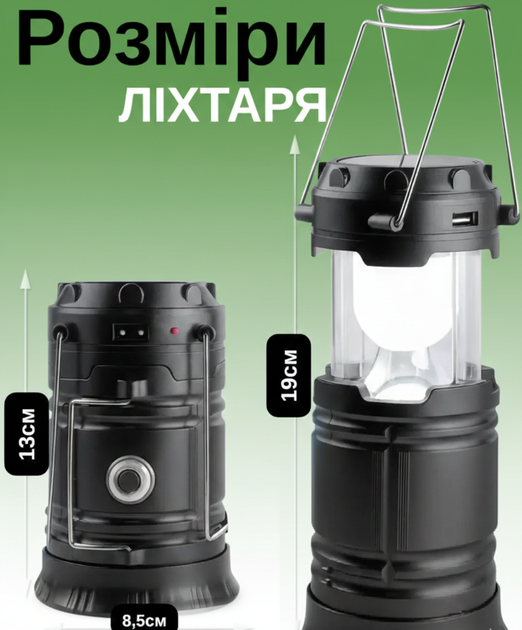 Кемпинговый фонарь-лампа на солнечной батарее 3-в-1 с Power Bank (USB) и 2 режимами свечения. (COPY) - Фото 2 Кемпинговый фонарь-лампа на солнечной батарее 3-в-1 с Power Bank (USB) и 2 режимами свечения. (COPY) - изображение 2