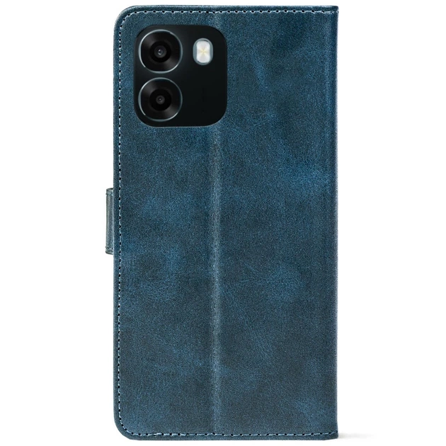 Чохол-книжка Crazy Horse Clasic для Oppo A6 Dark Blue (Front) (70961) - Фото 3 Чохол-книжка Crazy Horse Clasic для Oppo A6 Dark Blue (Front) (70961) - зображення 3
