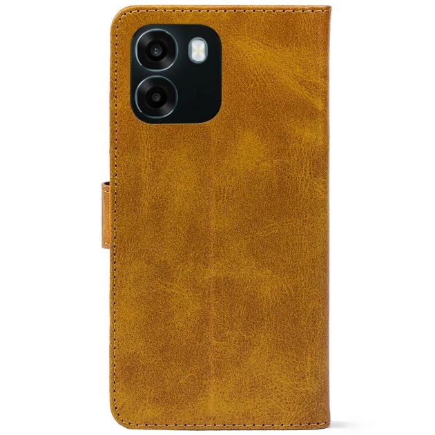 Чохол-книжка Crazy Horse Clasic для Oppo A6 Camel (Front) (70960) - Фото 3 Чохол-книжка Crazy Horse Clasic для Oppo A6 Camel (Front) (70960) - зображення 3