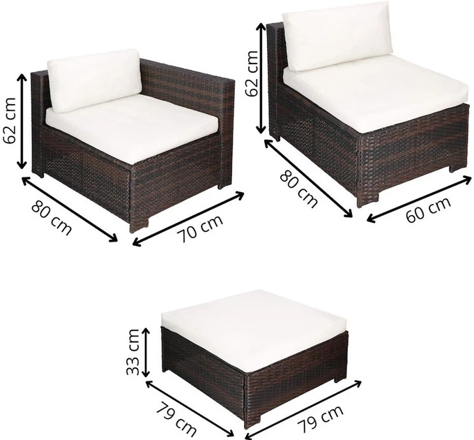 Набір садових меблів Springos GF0062A - зображення 10