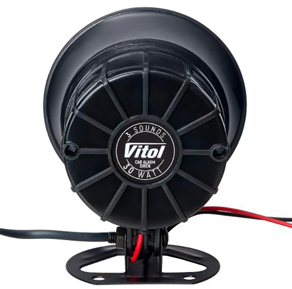 Сирена Vitol "Полиция" 12V/30W/3тона/+блок (CА-9104) - изображение 5