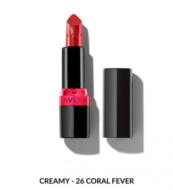 Зволожувальна кремова губна помада Avon «Ультра» Кораловий бум 3.6г - Фото 1 Зволожувальна кремова губна помада Avon «Ультра» Кораловий бум 3.6г - зображення 1