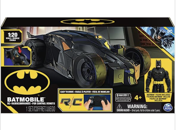 Игровой набор Бэтмобиль с фигуркой на пульте управления DC Comics