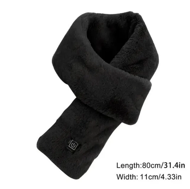 Шарф intelligent heating scarf с подогревом, USB питание, 3 режима температуры, черный - Фото 8 Шарф intelligent heating scarf с подогревом, USB питание, 3 режима температуры, черный - изображение 8