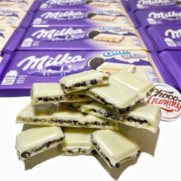 Білий Шоколад Milka Oreo 100г - зображення 2