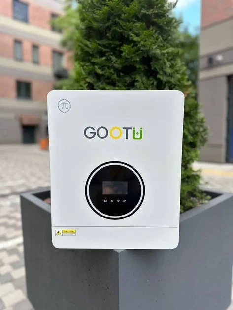 Гібридний сонячний інвертор GOOTU 10.2 кВт 48 В з чистою синусоїдою - зображення 4