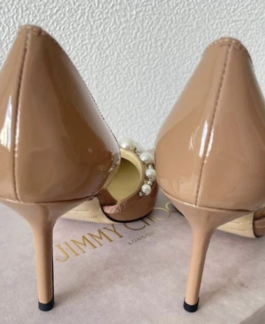 Женские туфли Jimmy Choo 39 Бежевый - Фото 4 Женские туфли Jimmy Choo 39 Бежевый - изображение 4