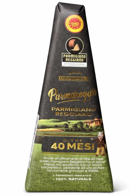 Сир Parmareggio Parmigiano Reggiano DOP 40 Mesi 200 г, витриманий 40 місяців (8010721988336) - Фото 1 Сир Parmareggio Parmigiano Reggiano DOP 40 Mesi 200 г, витриманий 40 місяців (8010721988336) - изображение 1