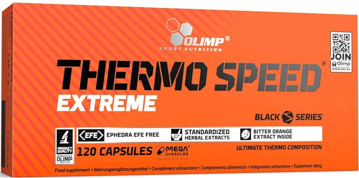 Spalacz tłuszczu Olimp Thermo Speed Extreme Mega Caps 120 kapsułek (5901330095016) - obraz 1