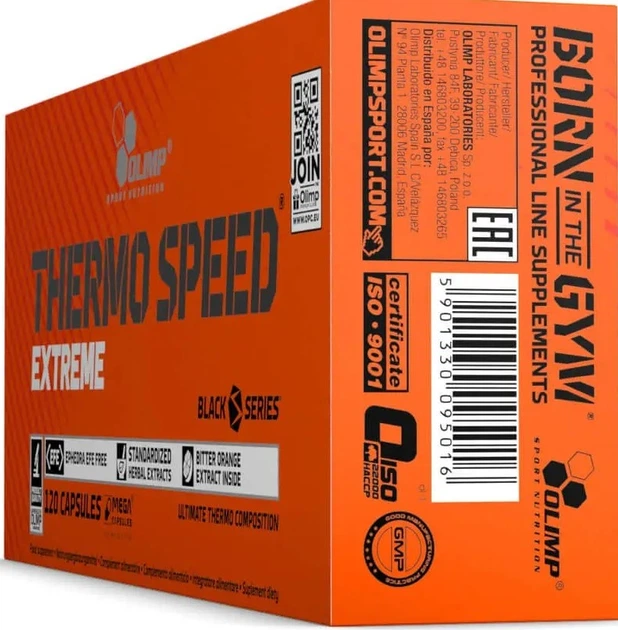 Spalacz tłuszczu Olimp Thermo Speed Extreme Mega Caps 120 kapsułek (5901330095016) - obraz 2
