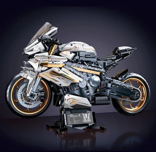 Конструктор Technic Мотоцикл BMW M 1000 RR 2078 деталей в масштабе 1:5 - зображення 4